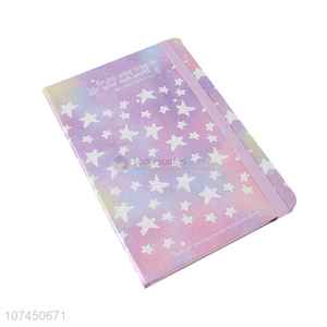 Hot Selling Star Pattern Cover School Office Stationery Paper Notebook