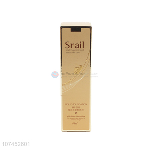 Top Selling 40Ml Snail Hyaluronic Acid Skin Care Liquid Foundation