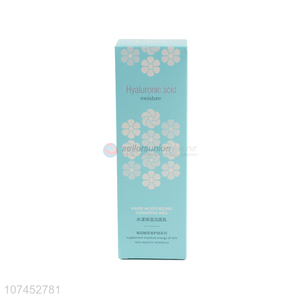 Hot Selling 120G Hyaluronic Acid Moisture Water Moisturizing Cleansing Milk