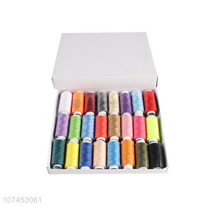 Good Sale 24 Pieces Multicolor Sewing Thread Set