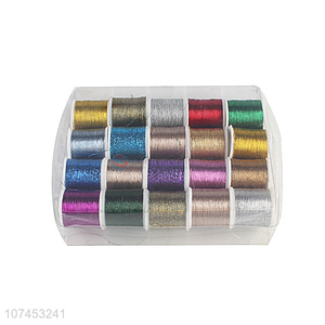 High Quality 20 Pieces Sewing Thread Machine Embroidery Cannetille