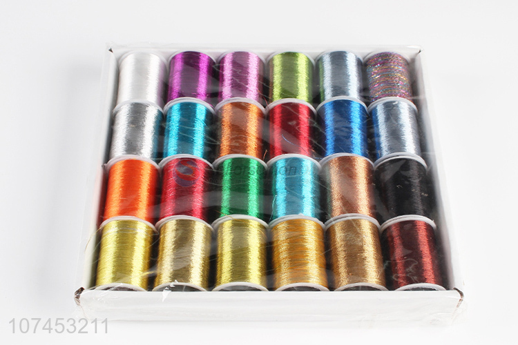 Fashion Cannetille Sewing Thread Machine Embroidery Thread