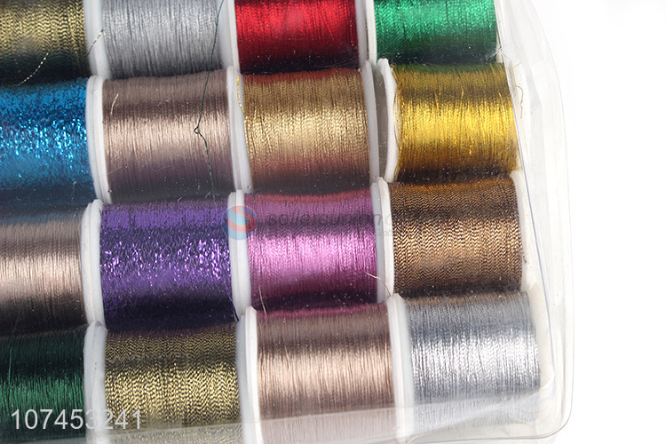 High Quality 20 Pieces Sewing Thread Machine Embroidery Cannetille