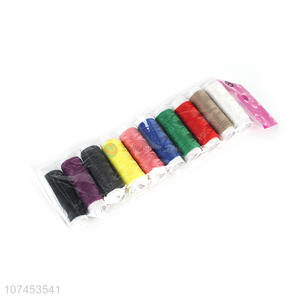 Good Quality 20 Yards 10 Pieces Multi-Color Sewing Thread Set