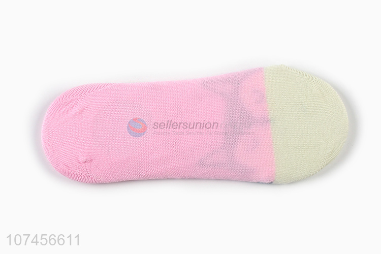 Best selling custom logo comfortable ladies ship socks