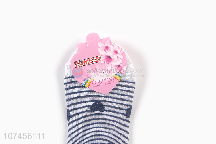 Good quality cute animal pattern women ankle sock