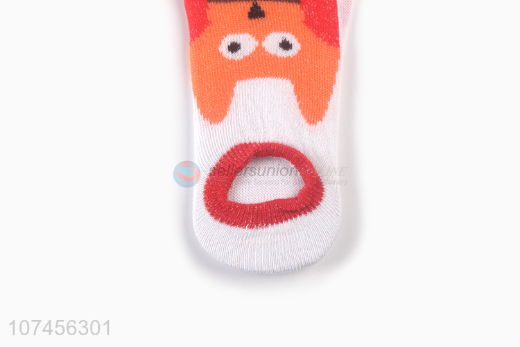 Promotional items custom knitted women invisible ankle socks