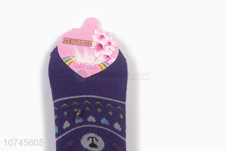 Hot selling women non-skid socks invisible socks