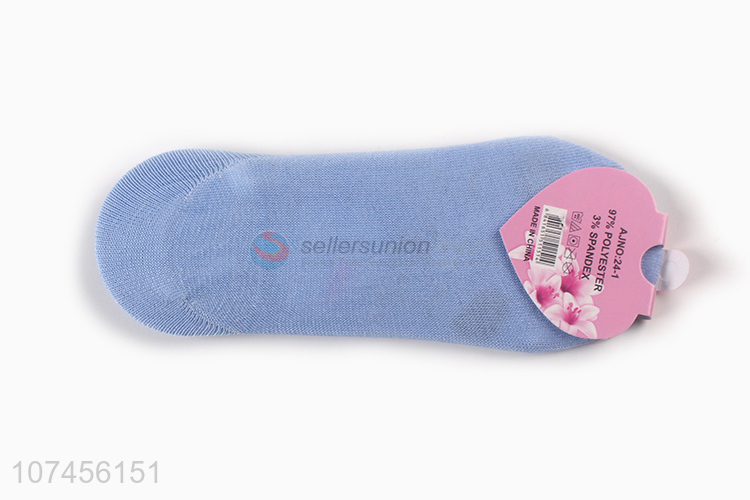 Good sale non-slip boat sock women invisible socks