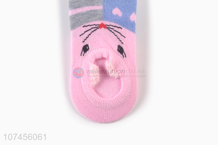 China supplier custom logo comfortable ladies ship socks