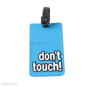 Creative pvc consignment tag luggage tag silicone tag