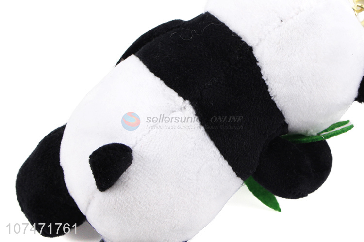 Good Quality Soft Cartoon Panda Plush Toy Key Chain