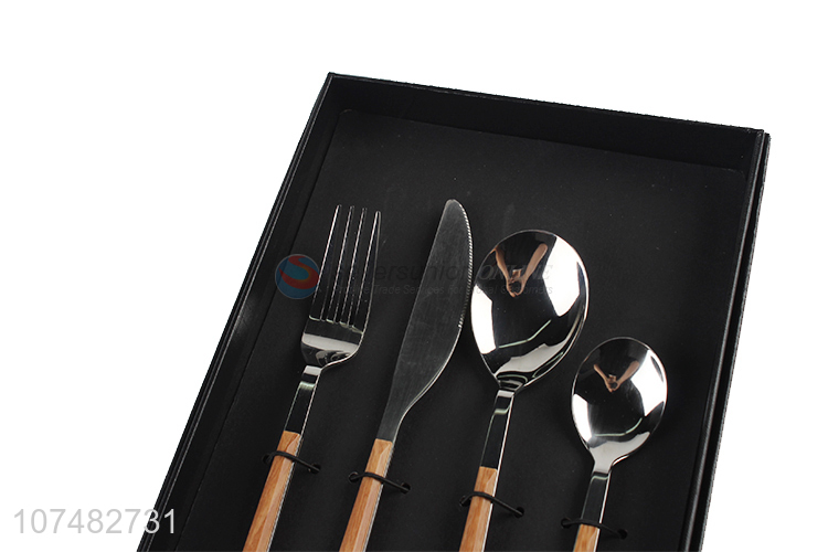 Creative Design Stainless Steel Knife Fork Spoon Cutlery Gift Set