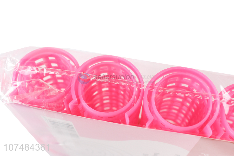 High sales salon usage hair dress tools 3.0cm plastic hair rollers