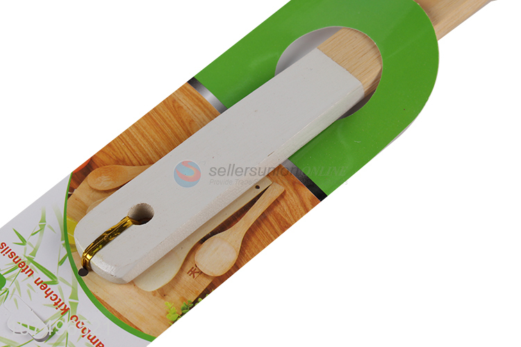 Good quality kitchen natural bamboo spoon for cooking