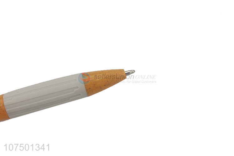 Contracted Design Press Type Ball Pen Plastic Ballpoint Pen