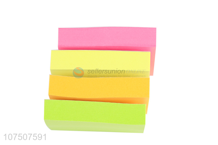 Popular 4 Pieces Light Color Paper Sticky Notes Set