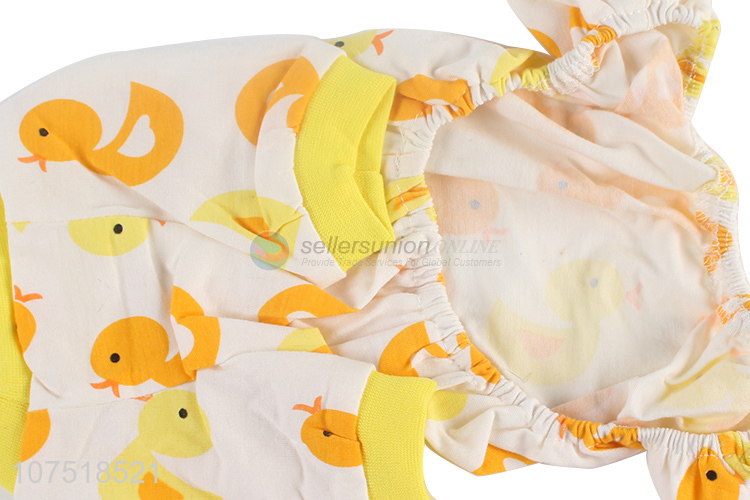 Hot sale pet clothing cartoon duck printed dog jacket