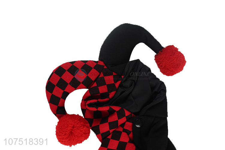 China factory dog clothing cosplay clown dog coat dog clothes