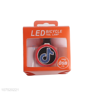 Latest arrival note design led bicycle tail lamp bike taillight