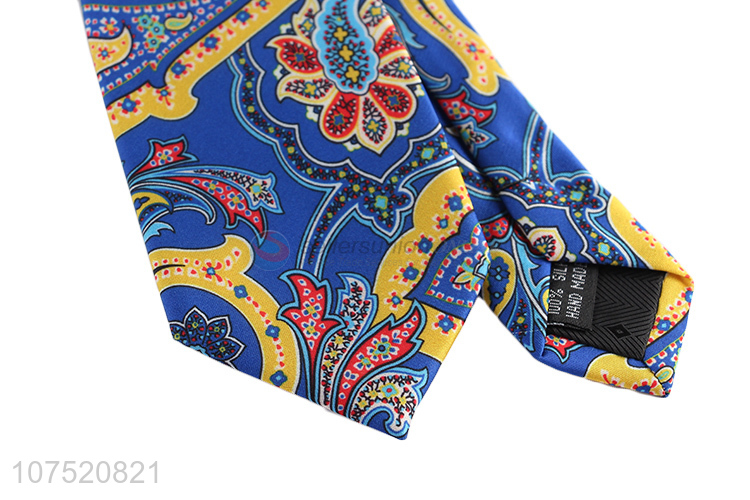 Best selling fancy digital printing polyester necktie for men