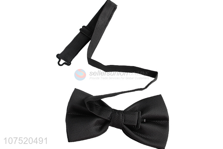 Good sale grid double-folded bow tie for men