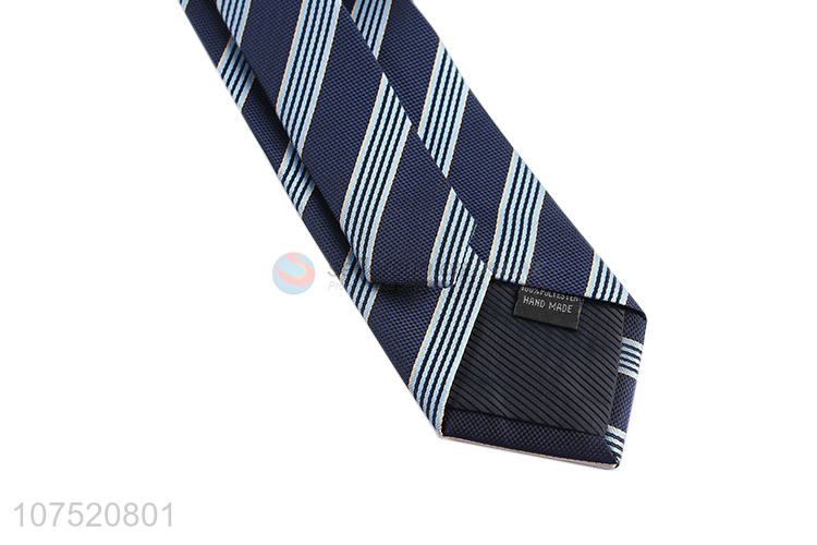 China manufacturer diagonal stripe pattern twill necktie for men