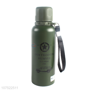 Hot products military vacuum flasks stainless steel thermal bottle water bottle