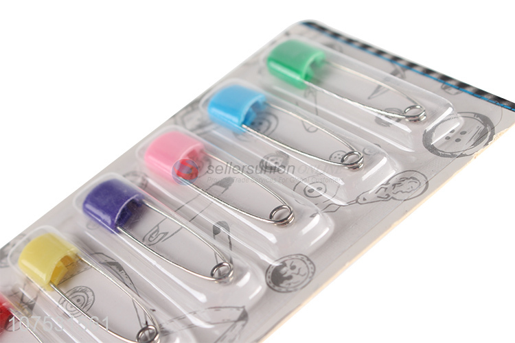 Wholesale 6 Pieces Colorful Safety Pin Set