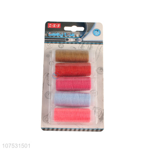 Best Price 5 Pieces  Colorful Sewing Thread Set