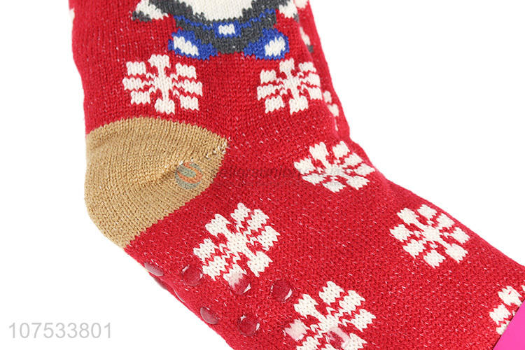 China manufacturer ladies winter warm floor socks home socks