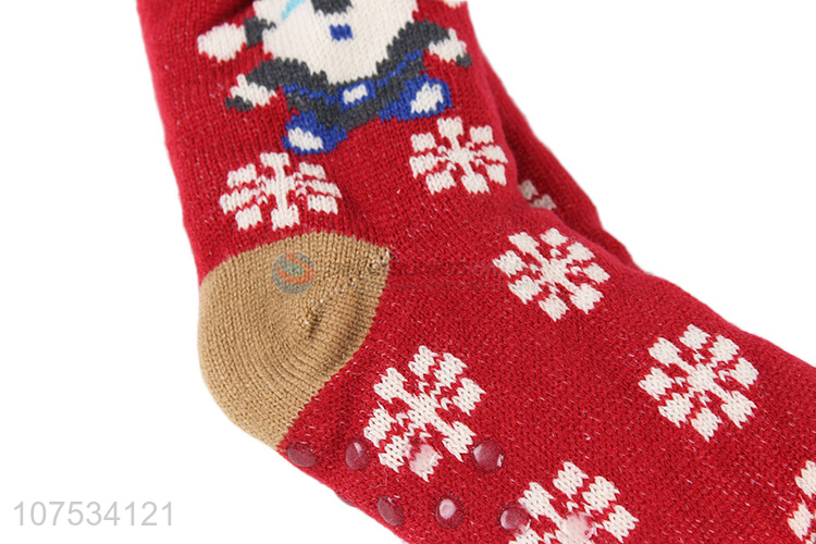 China factory ladies winter warm floor socks home socks