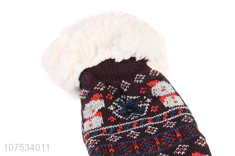 Good quality ladies fuzzy winter floor socks slipper socks