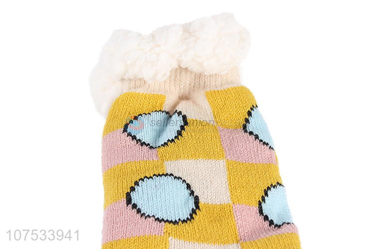 Most popular women indoor socks knitted winter socks