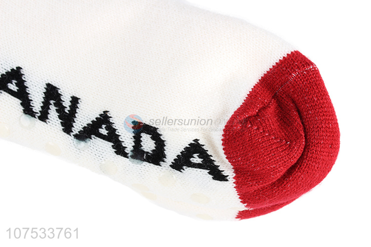 Hot sale ladies home socks fleece lining floor socks