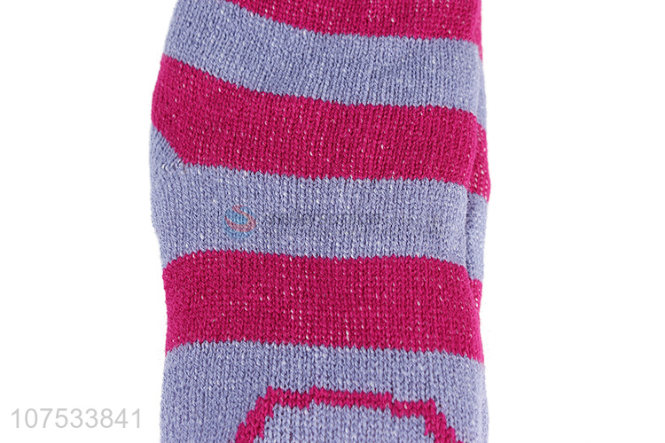 Latest arrival ladies fuzzy winter floor socks slipper socks