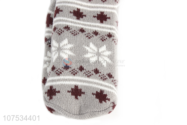 Good sale women indoor socks knitted winter socks