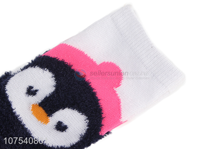 New Arrival Cartoon Animal Tube Socks Soft Ladies Sock