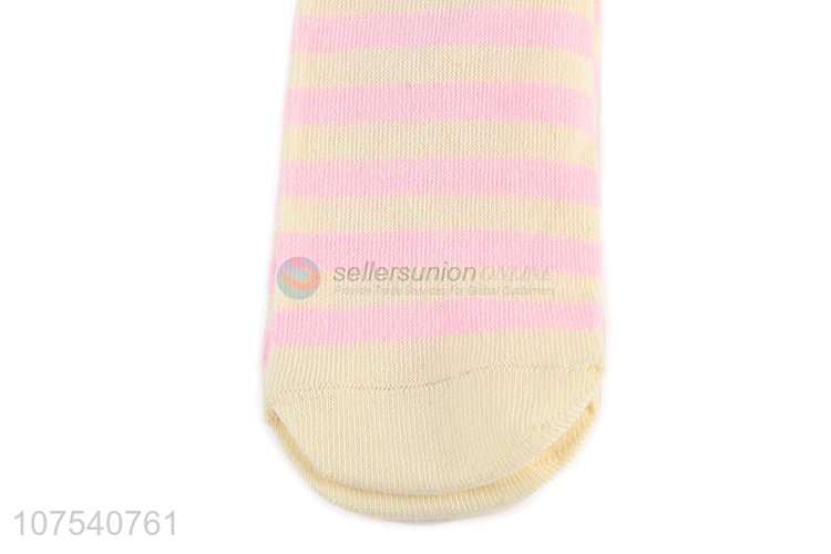 Best Quality Stripe Pattern Socks Fashion Ladies Socks