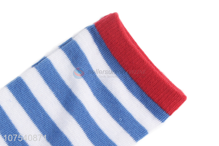 Good Sale Ladies Stripe Stockings Fashion Breathable Sock