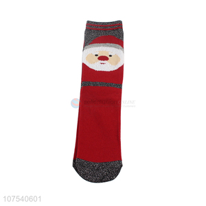 Best Selling Santa Claus Pattern Short Socks Fashion Socks