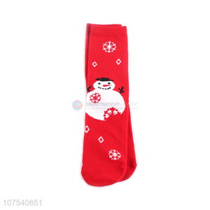 Good Quality Christmas Decoration Colorful Long Socks For Women