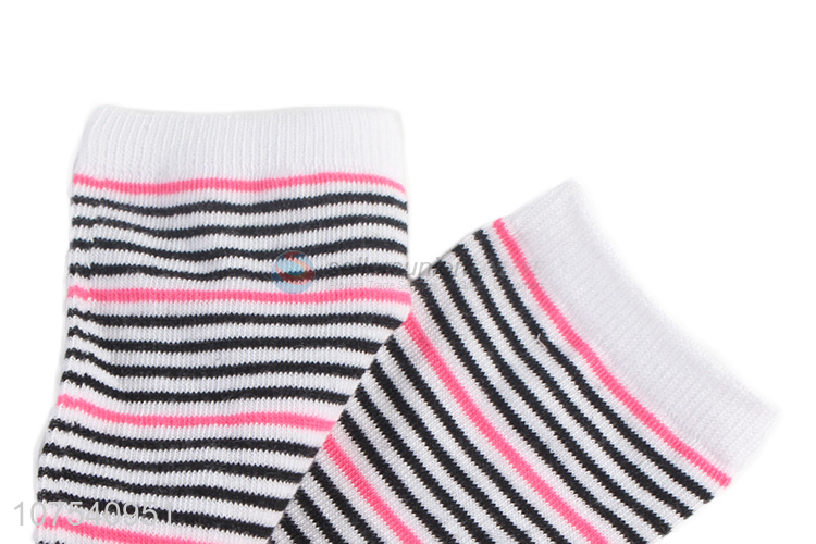 Fashion Style Colorful Striped Socks Short Socks For Ladies