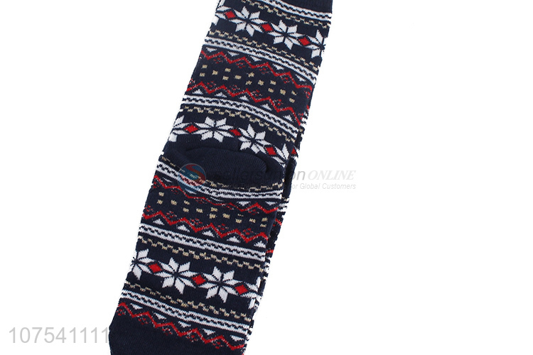 Hot Selling Colorful Christmas Sock Popular Ladies Warm Socks