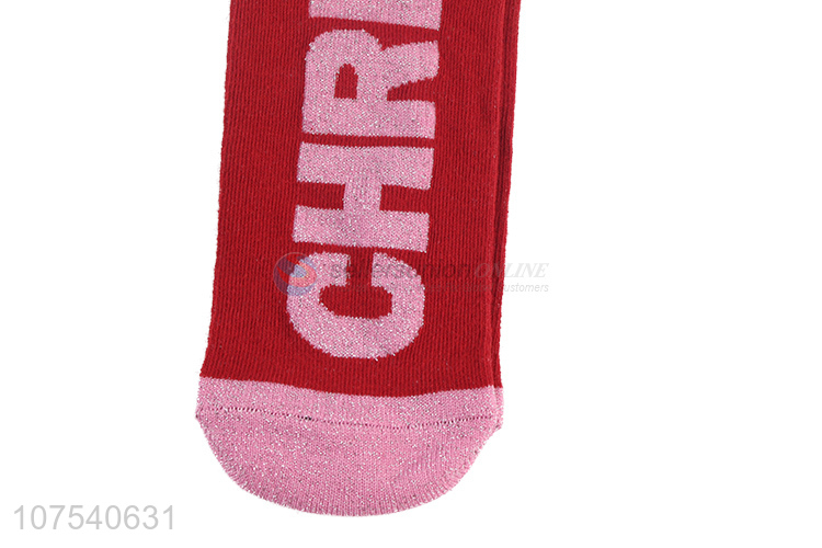 Popular Colorful Christmas Socks Comfortable Socks For Women