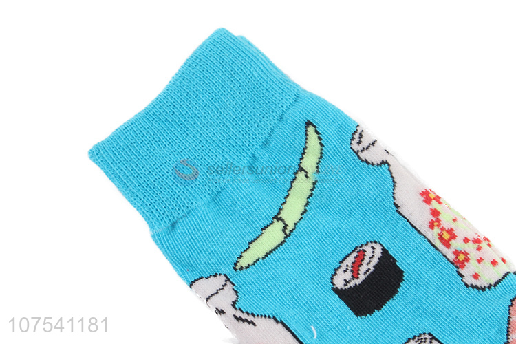 Best Sale Colorful Breathable Crew Socks Ladies Cotton Socks