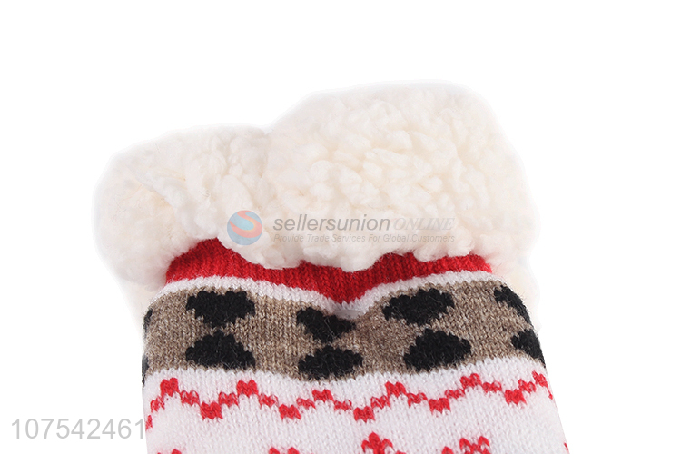 Most Popular Winter Warm Indoor Home Anti-Slip Christmas Floor Socks