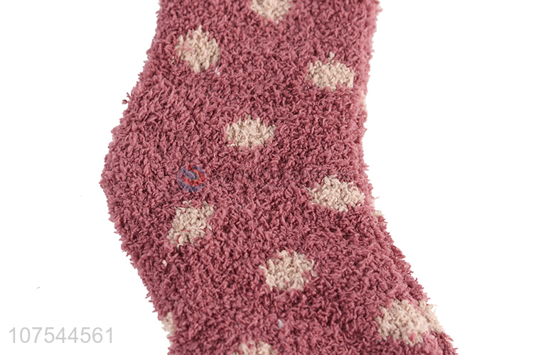 High Quality Winter Warm Half Fleece Socks Comfortable Socks