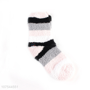 Factory Price Winter Warm Thick Comfortable Half Fleece Socks