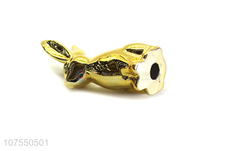 Good Quality Porcelain Crafts Rabbit Ceramic Ornaments For Decoration